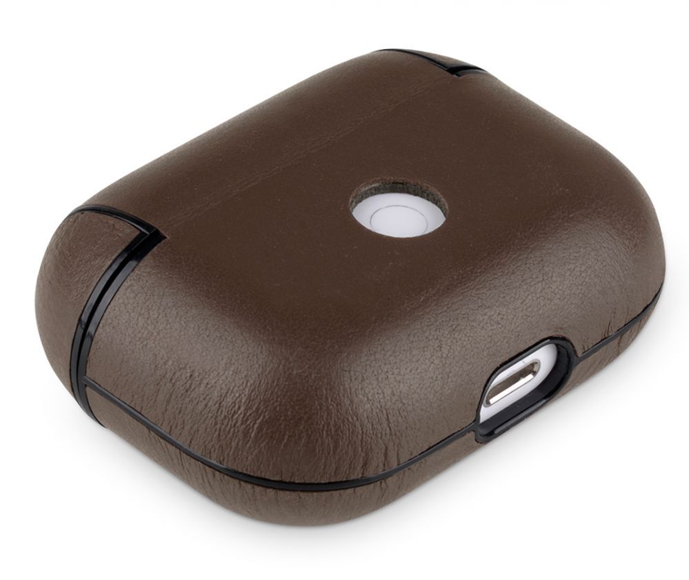 Maciņš austiņām Evelatus Apple AirPods Pro Leather Protective Case Brown