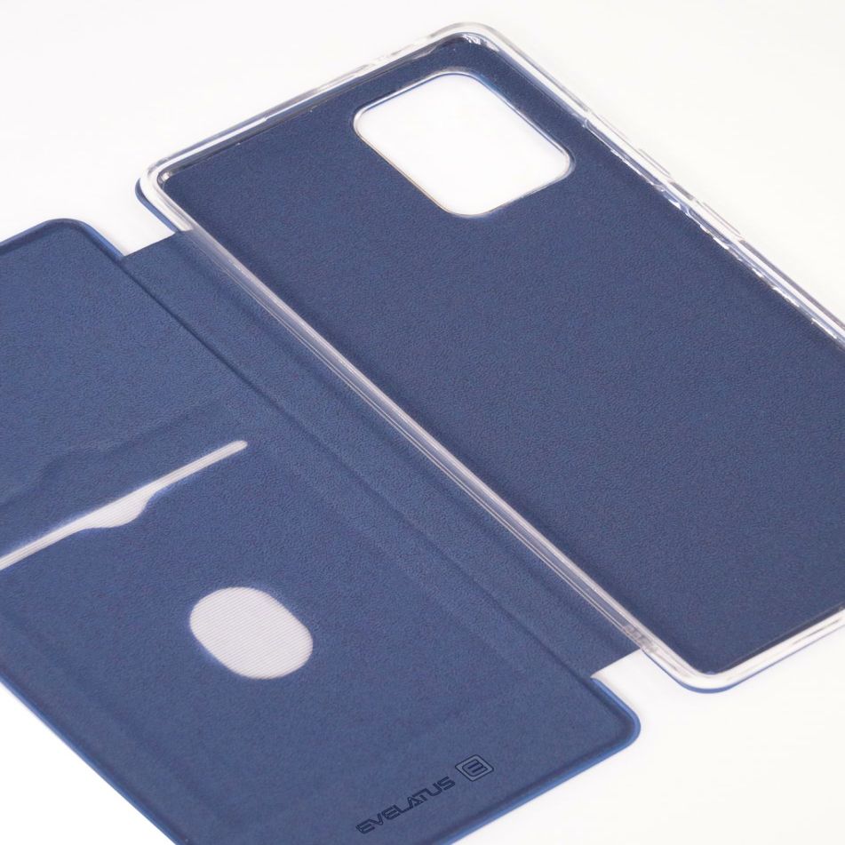 Book case Evelatus Samsung S10 Lite Book Case Dark Blue