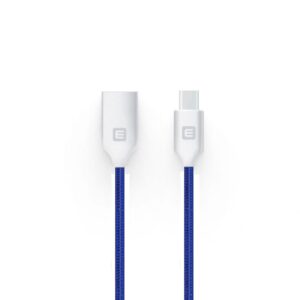 Kabelis Evelatus - Data Cable for Type-C devices TPC06 2m Blue