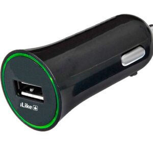 Autolaadijad iLike - Car Charger ICC01 Black