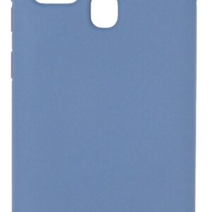Back panel cover Evelatus Samsung Galaxy A21s Nano Silicone Case Soft Touch TPU Blue