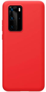 Aizmugurējais vāciņš Evelatus Samsung Galaxy A41 Nano Silicone Case Soft Touch TPU Red