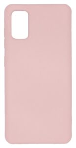 Back panel cover Evelatus Samsung Galaxy A41 Nano Silicone Case Soft Touch TPU Beige