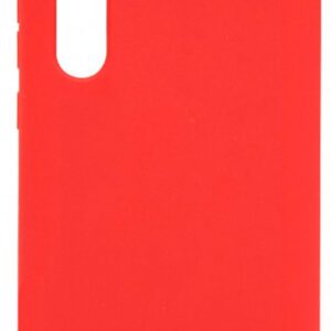 Back panel cover Evelatus Xiaomi Xiaomi Mi Note 10 Lite Soft Touch Silicone Red