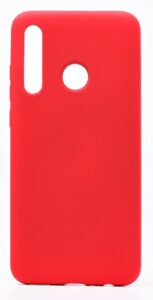 Aizmugurējais vāciņš Evelatus Huawei P40 Lite E Soft Touch Silicone Red