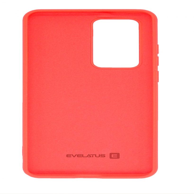 Nugarėlės dėklai Evelatus Huawei P40 Soft Touch Silicone Red