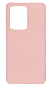Back panel cover Evelatus Samsung Galaxy S20 Ultra Soft Touch Silicone Beige