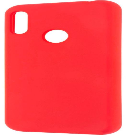 Back panel cover Evelatus Huawei Y6 2019 Soft Touch Silicone Red
