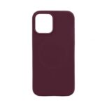 Nugarėlės dėklai Evelatus Apple iPhone 12 Pro Premium Magsafe Soft Touch Silicone Case Plum