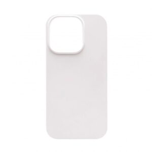 Back panel cover Evelatus Apple iPhone 13 Pro Premium Magsafe Soft Touch Silicone Case White