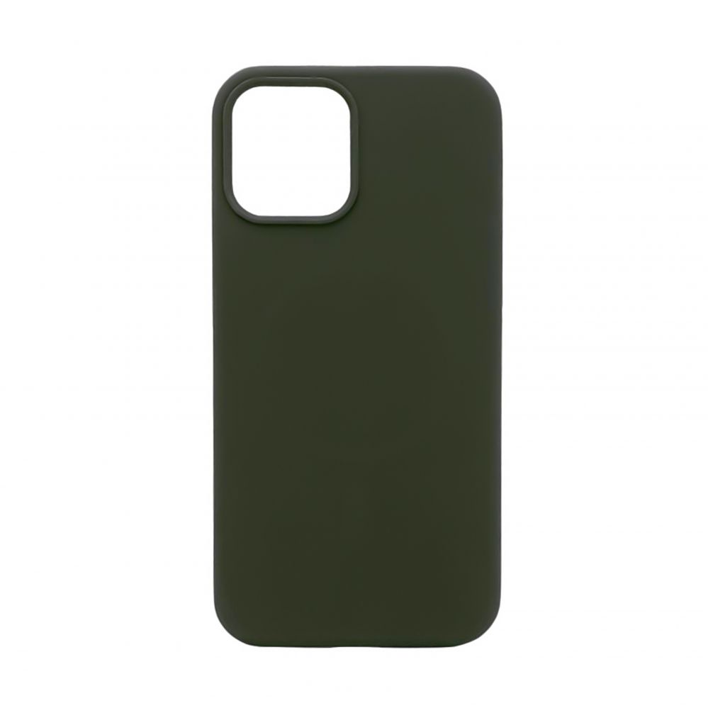 Back panel cover Evelatus Apple iPhone 14 Pro Max Premium Magsafe Soft Touch Silicone Case Dark Green