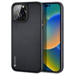 Чехол на заднюю панель Dux Ducis Apple iPhone 14 Pro Max Fino case cover made of nylon material Black