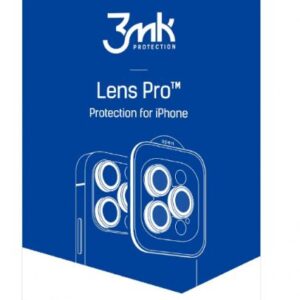 Aizsargstikls 3MK - iPhone 12 Pro Max Lens Protection Pro 