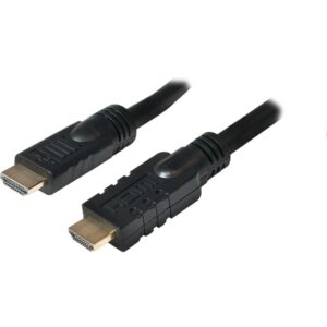 Monitor accessory Logilink  , CHA0020, 20m, Active, HDMI cable, type A male, - HDMI type A male, black.  20 m 