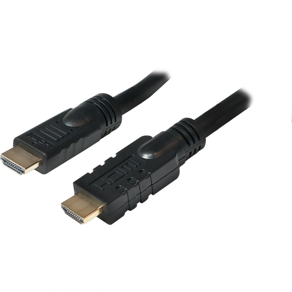 Monitori tarvik Logilink , CHA0020, 20m, Active, HDMI cable, type A male, - HDMI type A male, black. 20 m
