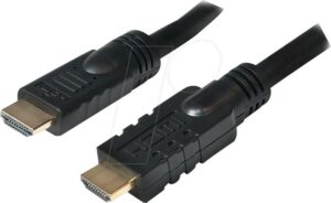 Monitor accessory Logilink  CHA0025 HDMI Cable, Active, M/M, 25m, black 