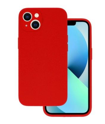 Back panel cover Vennus - GALAXY A13 4G SILICONE LITE CASE Red