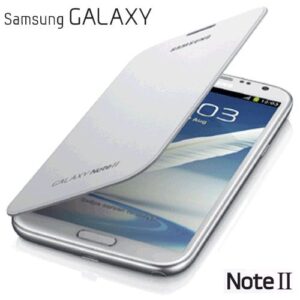 Knygos tipo dėklas dėklai Samsung  N7100 Galaxy Note2 EFC-1J9FWEG White