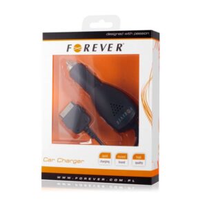 Auto charger Apple  iPad / iPod 2100mA Forever HQ Black