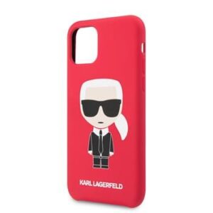 Nugarėlės dėklai Karl Lagerfeld Apple iPhone 11 Pro Iconic Body Cover Red