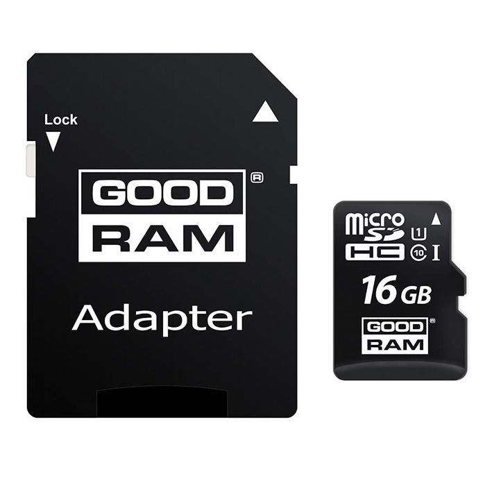 Mälukaardid Goodram MicroSDHC 16GB Class 10 UHS-I