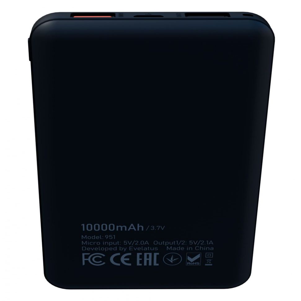 Ārējais akumulators iLike - iLIKE Power Bank 951 10000 mAh Black