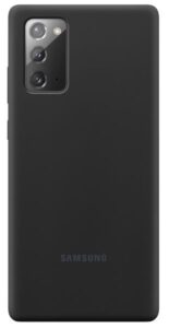 Nugarėlės dėklai Samsung  Galaxy Note 20/Note 20 5G Silicone cover case Black