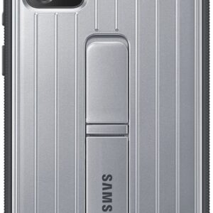 Back panel cover Samsung  Galaxy Note 20/Note 20 5G Protective Standing Cover case Silver