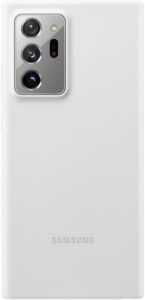 Nugarėlės dėklai Samsung  Galaxy Note 20 Ultra/20 Ultra 5G Silicone cover case White