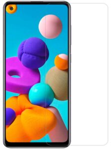 Apsauginiai stiklai iLike Samsung Samsung A21s 0.33mm Flat Clear Glass