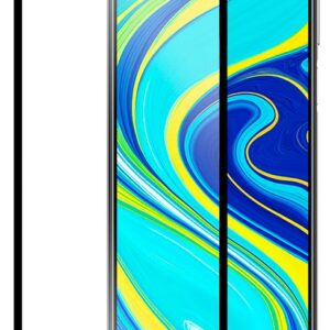 Aizsargstikls iLike Xiaomi Xiaomi Redmi Note 9 Pro / Redmi Note 9S 2.5D Black Frame Full Glue
