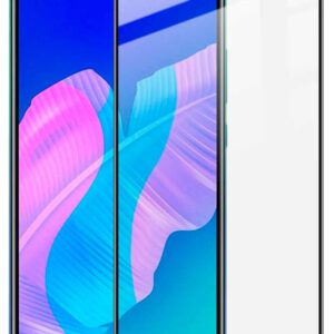 Aizsargstikls iLike Huawei Huawei P40 Lite E 2.5D Black Frame Full Glue
