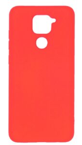 Back panel cover Evelatus Xiaomi Redmi Note 9 Nano Silicone Case Soft Touch TPU Red