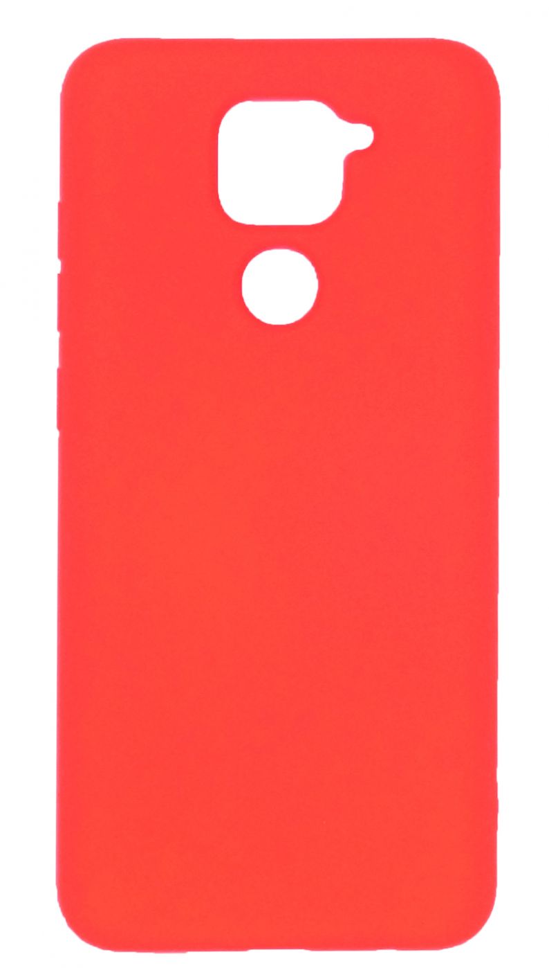 Back panel cover Evelatus Xiaomi Redmi Note 9 Nano Silicone Case Soft Touch TPU Red
