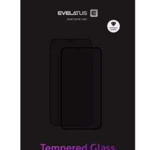Aizsargstikls Evelatus Apple iPhone 12/12 PRO 6.1'' 2.5D Full Cover Japan Glue Glass Anti-Static