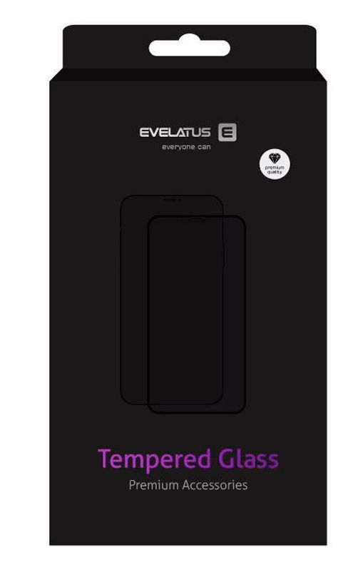 Aizsargstikls Evelatus Apple iPhone 12 Pro Max 6.7'' 2.5D Full Cover Japan Glue Glass Anti-Static