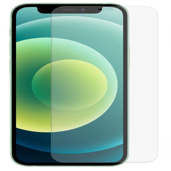 Aizsargstikls Evelatus Apple iPhone 12 mini 5.4 Matte 2.5D Silk Cover Japan Glue Glass Anti-Static