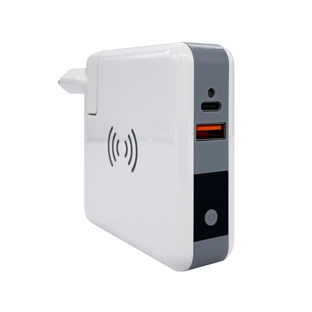 Wireless charger Evelatus Travel adapter Wireless Charger EWC06 White
