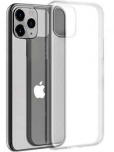 Aizmugurējais vāciņš Evelatus Apple iPhone 12 Pro Max Clear Silicone Case 1.5mm TPU Transparent