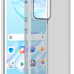 Back panel cover Evelatus Huawei P40 Pro Clear Silicone Case 1.5mm TPU Transparent