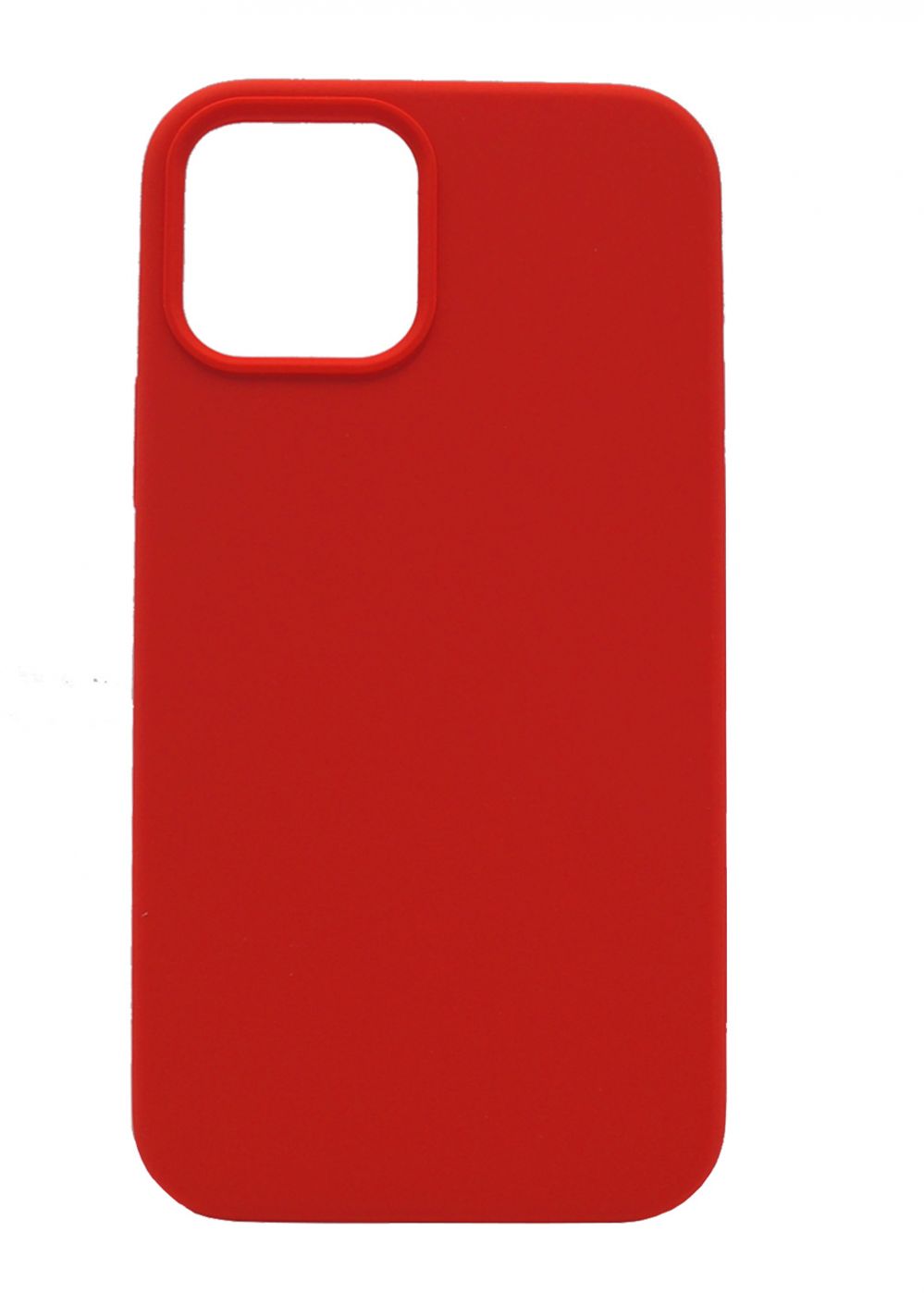 Back panel cover Evelatus Apple iPhone 12/12 Pro Nano Silicone Case Soft Touch TPU Red