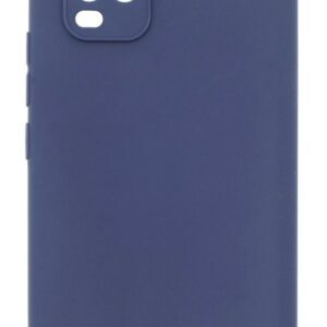 Back panel cover Evelatus Xiaomi Xiaomi Mi 10 Lite Soft Touch Silicone Blue