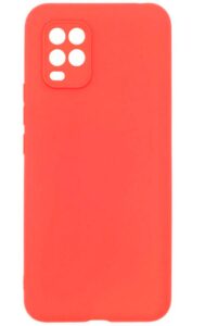 Nugarėlės dėklai Evelatus Xiaomi Xiaomi Mi 10 Lite Soft Touch Silicone Red