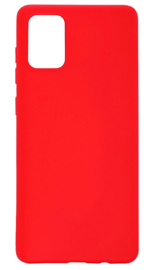 Back panel cover Evelatus Samsung Galaxy A31 Nano Silicone Case Soft Touch TPU Red