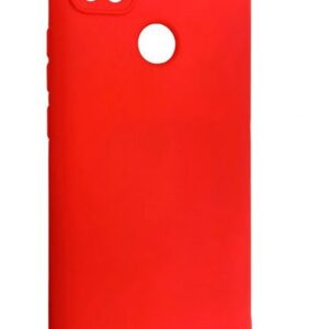 Back panel cover Evelatus Xiaomi Redmi 9C / 10A Soft Touch Silicone Red