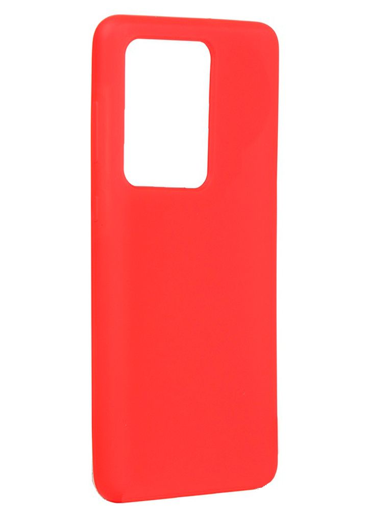 Back panel cover Evelatus Xiaomi Xiaomi Note 9 Soft Touch Silicone Red