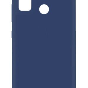 Back panel cover Evelatus Huawei P Smart 2020 Soft Touch Silicone Blue