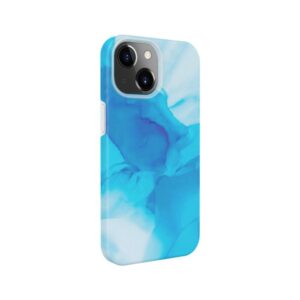 Aizmugurējais vāciņš Evelatus Apple iPhone 14 Premium Silicone case Customized Print Blue