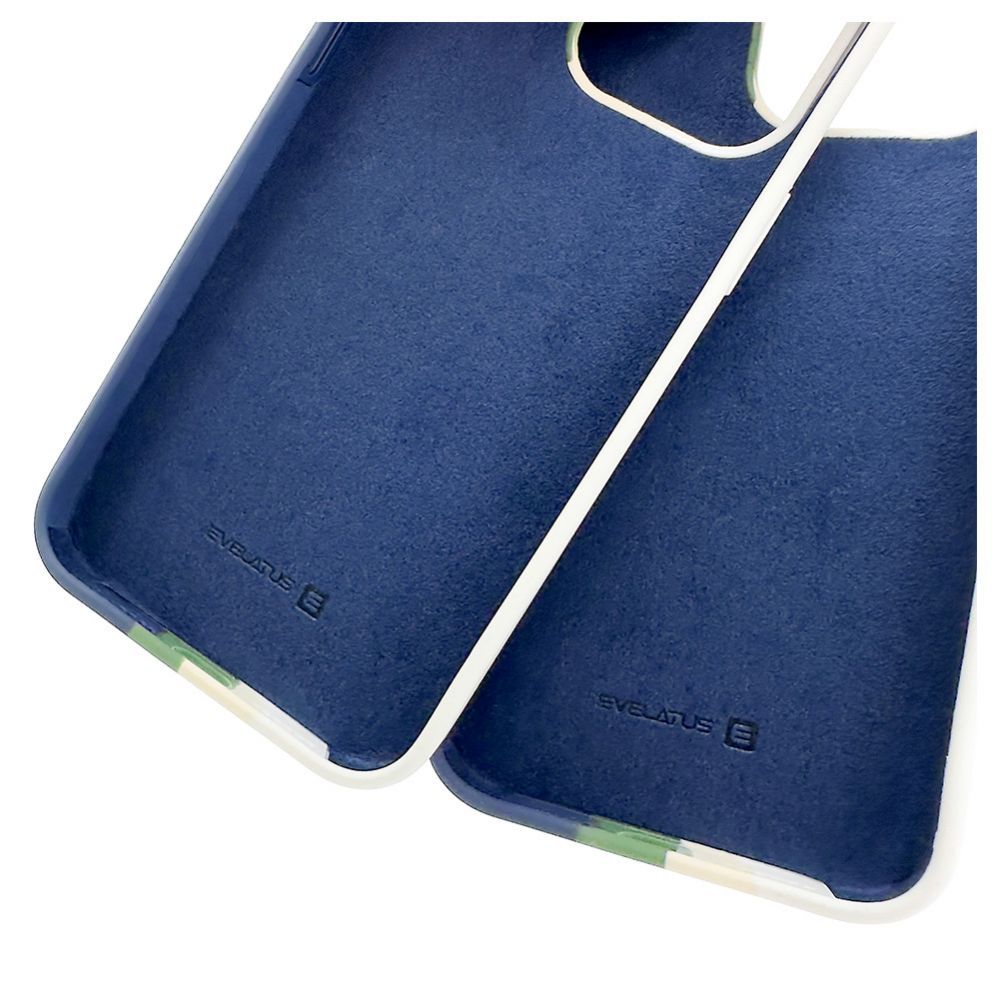 Back panel cover Evelatus Apple iPhone 14 Pro Max Silicone case Multi-Colored Green