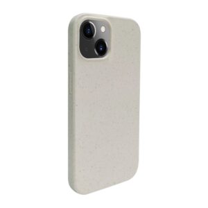 Aizmugurējais vāciņš iLike Apple iPhone 13 Silicone plastic case Eco Print Design White